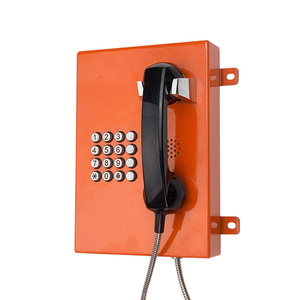 Téléphone d'urgence mural adapté avec clavier pour la communication publique dans les hôtels - Product Image 3