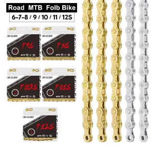Bicycle Chain 6 7 8 9 10 11 12 Speed Mountain Road Folding Bicycle Outdoor Sport Bike Accessories Bike Chains