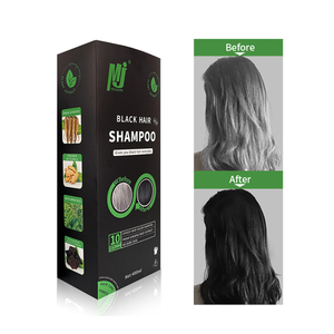 Crema Colorante per Capelli a Base di Erbe NERO INFRESCATO <span class=keywords><strong>MARRONE</strong></span> SCURO CASTAGNATO Semi-Permanente per Colorazione Capelli Prodotto Puro e Organico - Product Image 2
