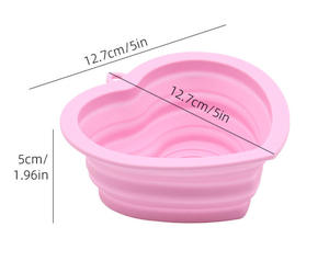 Bol pliable pour animaux de compagnie SITABI en silicone - Bol pliable portable pour chien pour les voyages, la randonnée en plein air, le camping, capacité de 300 ml - Product Image 6