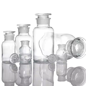 Clear Glass Chromatographic Sample <b>Bottles</b> Wide Mouth 125ml Laboratory Use XZ LAB SUPPLIES - Product Image 1