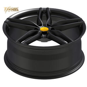 FXWHEEL Custom Noir <span class=keywords><strong>Roue</strong></span> Forgée à 5 Rayons Jaune <span class=keywords><strong>Centre</strong></span> 17-26 Pouces 5x112 5x1143 5x120 Fit <span class=keywords><strong>Audi</strong></span> <span class=keywords><strong>A4</strong></span> BMW Série 3 Mercedes Classe C - Product Image 3
