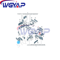 Support d'onduleur de voiture WGYAP OEM 1ED805211 pour pièces de suspension et accessoires Volkswagen ID.4, ID.6X, ID.3, série UNYX