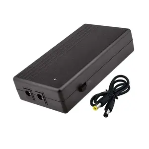 mini ups for wifi router 12V1A 14.8WH2000mah rechargeable battery backup dc ups power supply for modem router adsl