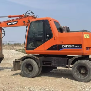 Used Doosan Dh150W-7 Medium 15 Ton Second-Hand <b>Construction</b> <b>Machinery</b> Doosan 60W/150W/210W in Stock - Product Image 1
