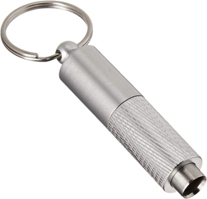 Abridor de Cigarros 4 en 1 con Logotipo Personalizado, Cuchilla Afilada de Plástico Negro, Perforador de Cigarros, Llavero - Product Image 3