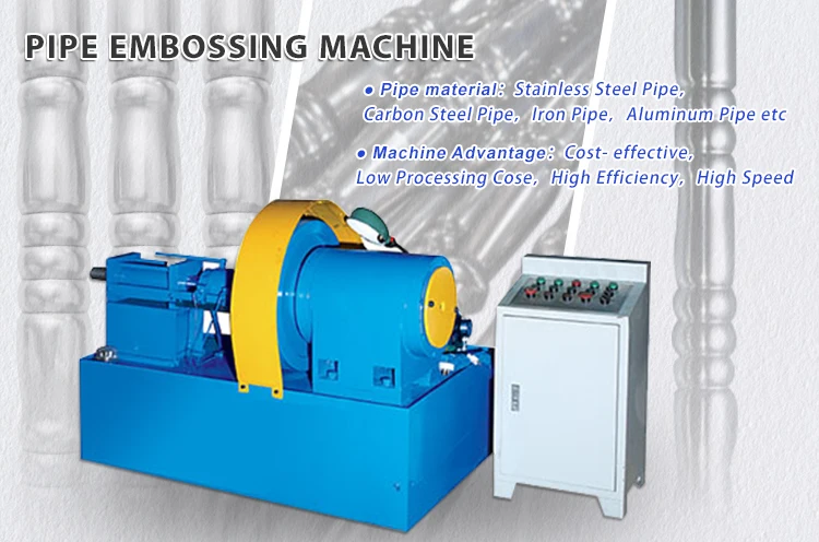 Stainless Steel Pipe Embossing Machine Manufacturers India