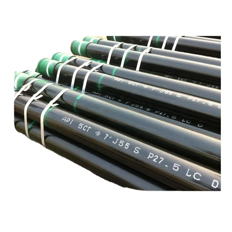 OCTG Casing Pipe 9 5/8" OIL PIPE API 5CT Seamless Pipe BTC THREAD K55 J55 N80