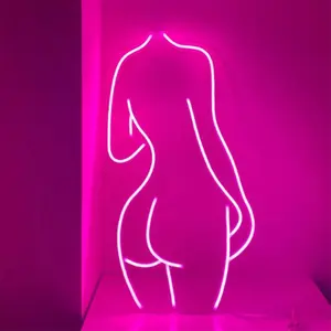 Lady Led Sign Neon Flexible LED Strip Sign for Bedroom Decoration Bar Fast Delivery Custom Sexy Decoration Light 28 2 Years,2