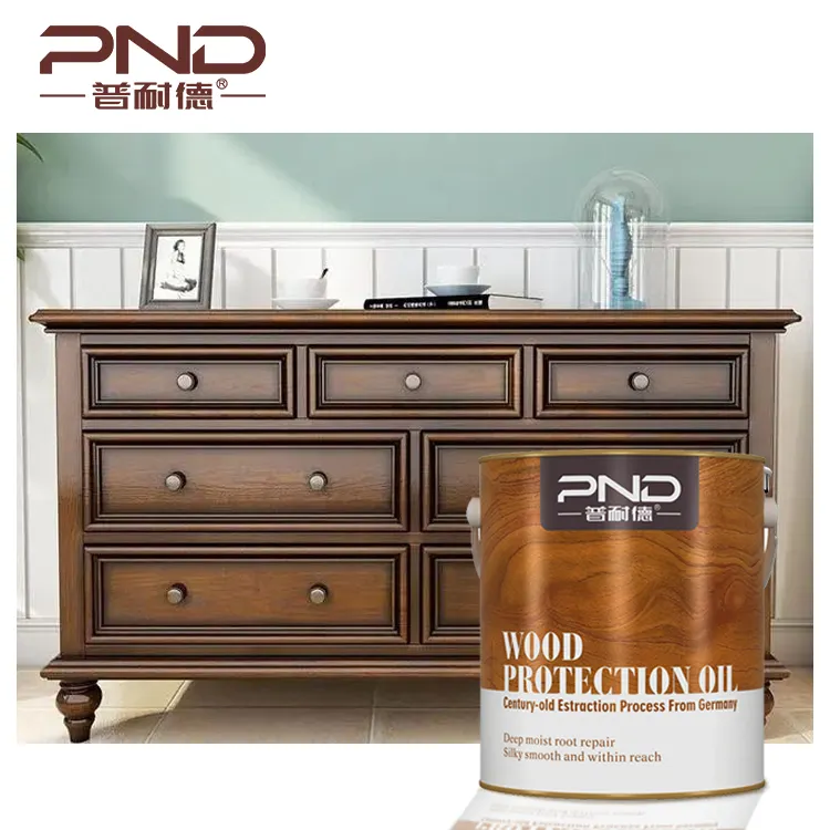 Pintura de cera de madera mate Anticorrosión resistente a la intemperie impermeable Muebles ecológicos Uso en interiores y exteriores