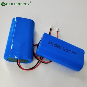 แบตเตอรี่ลิเธียมไอออนแบบชาร์จได้ 2200mah 186502s kc 7.4v สำหรับเครื่องเป่าผมและอุปกรณ์ทำความร้อน - Product Image 4