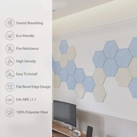 Panneaux muraux acoustiques, panneaux à lattes avec support en feutre PET insonorisant, panneaux décoratifs en bois pour murs et plafonds