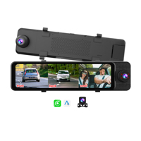 Enregistreur de Conduite 3 Canaux WIFI FM HD à Vendre Rapidement avec Écran de Voiture Sans Fil CarPlay Android Auto Intégré au Rétroviseur