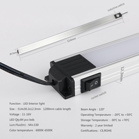 Lumière intérieure LED mains libres de 514 mm avec capteur PIR pour camions de taille moyenne