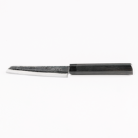 Couteau à trancher Mini Chef, lame en acier à ressorts de type automobile, longueur de la lame 112 mm, chauffage et trempage, meilleure qualité