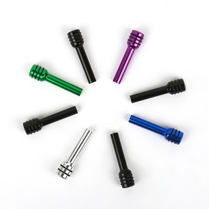 Pino de Trava de Porta de Carro Antifurto Padrão Estilo Esportivo Cabeça Chata Universal em Liga de Alumínio Anodizado Acessórios de Interior Levantador de Porta - Product Image 4