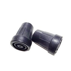 Embouts antidérapants en caoutchouc pour cannes, 4.1x3.1x2, noirs, pour remplacement des pieds de canne, résistants à l'usure, pour usage extérieur - Product Image 5