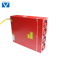 Sumber Laser Serat Warna M7 MOPA 20W 30W 60W 80W 100W Q-Switched Pulsed Laser Generator untuk Mesin Penanda Laser