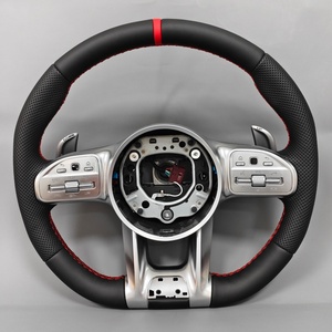Volant personnalisé adaptable pour <span class=keywords><strong>Mercedes</strong></span> Benz AMG GLE 63 W204 C250 W206 W210 W213 W218 - Product Image 3