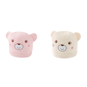 Chapeau bébé unisexe Atibei mignon, bonnet d'automne et d'hiver en velours doux, double couche de coton, confortable - Product Image 4