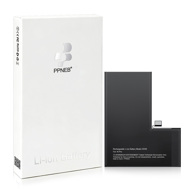 PPNEB Factory 18-month Warranty High Quality Cell Phone Battery for iPhone 16 Pro Battery