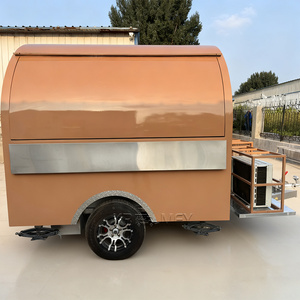 Remorque à tacos de qualité commerciale, camion de restauration extérieur pour glaces, cuisine de traiteur à double évier - Product Image 4