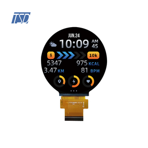 Layar LCD TFT IPS 2.8'' 2.8 Inci Bulat Resolusi 480x480 Antarmuka SPI RGB Driver IC ST7701S - Product Image 1