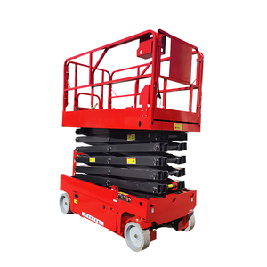 Nhà Máy Giá 4-16m tự hành điện di động Scissor Lift thủy lực nâng giàn giáo nền tảng - Product Image 1