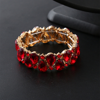 Offre Spéciale – Bracelets YILI tendance et personnalisés pour femme, en alliage de zinc, avec strass géométriques exagérés, parfaits pour les soirées