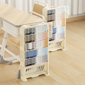 Nuevo Estante de Escritorio Móvil Multicapa con Ruedas, Organizador de Oficina Minimalista, Estante de Almacenamiento Vertical Reforzado - Product Image 2