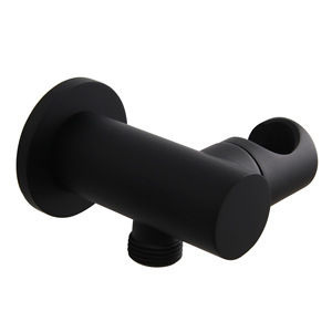 Adjustable Angle Handheld <strong>Shower</strong> <strong>Head</strong> <strong>Bracket</strong> Matte Black Wall Mount Holder Bathroom <strong>Shower</strong> <strong>Bracket</strong> - Product Image 1