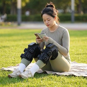 Massaggiatore Elettrico Wireless per Gambe, Ricaricabile, con Pressione d'Aria e Riscaldamento/Refrigerazione Automatici per il <span class=keywords><strong>Rilassamento</strong></span> Muscolare - Product Image 6