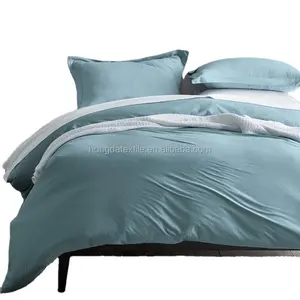 Solid Dyed Soft Cotton Jersey Sheets Fitted Sheets