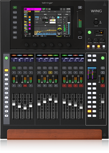 <strong>Behringer</strong> WING Compact 48 Channel Digital <strong>Mixer</strong> Touch Screen 13-Fader 24 Midas Pro Preamps 16 Stereo Digital FX Processors WING - Product Image 4