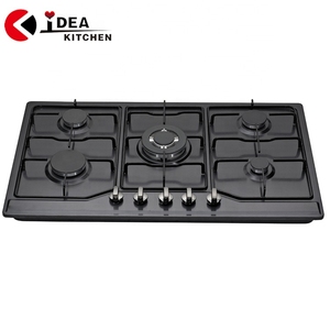 เตาแก๊ส5หัวเตาเตาแก๊สเตาก๊าซในตัวเตาแก๊สใน304ทำจากสเตนเลสสตีล5หัว - Product Image 1