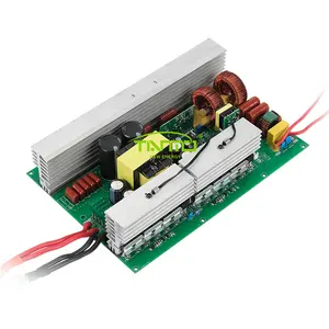 Cheap factory price power inverter pcb 2000w 12v dc to ac power inverter pcba with display