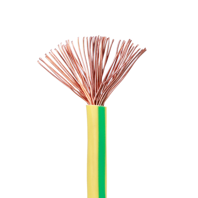 PVC Insulated Copper Electrical Wire and Cable Single Cores 2.5 2 4 6 Sqmm