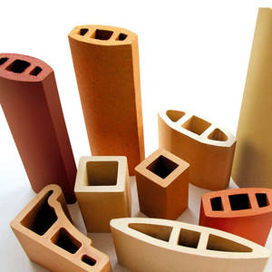Condominio fachada protector solar exterior revestimiento de pared persianas de terracota - Product Image 3
