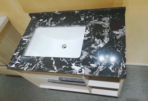 Armario de baño de madera, nuevo, con espejo, otros muebles de baño - Product Image 3