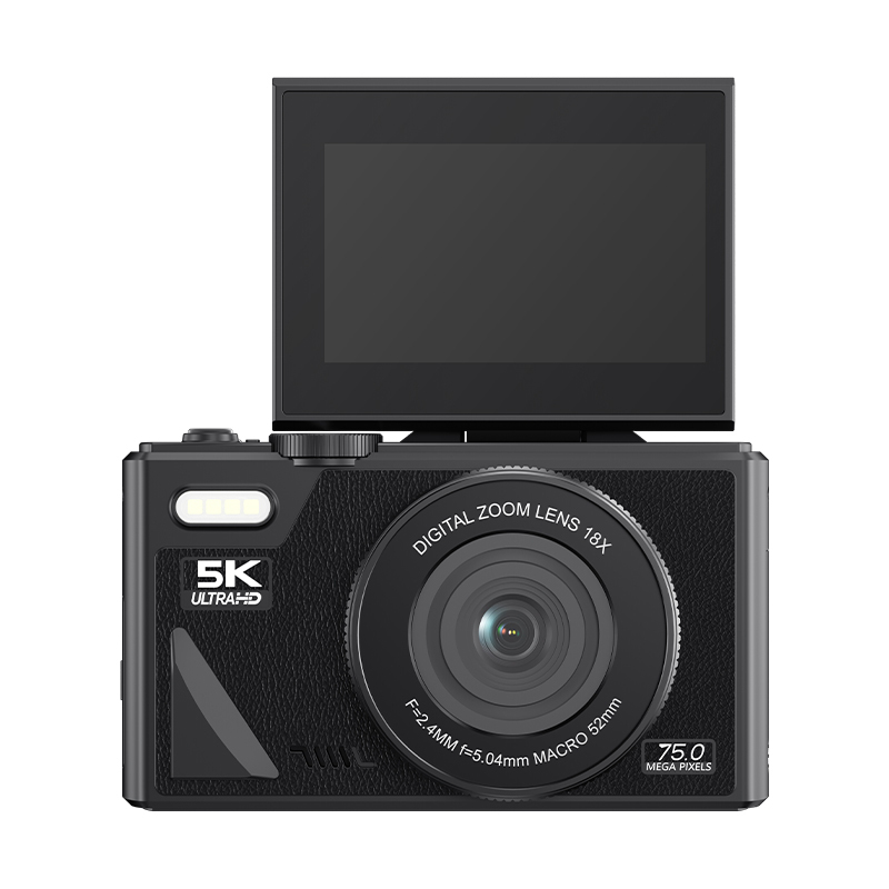 <strong>2026</strong> New Products Rotating Display 180 Degree Filp Screen <strong>Film</strong> 18X Digital Zoom 5K 4K HD Video Recording Digital <strong>DSLR</strong> <strong>Camera</strong>