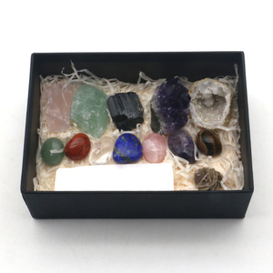 Gobelet en pierres précieuses naturelles, 7 pierres, chakra, cristal - Product Image 6