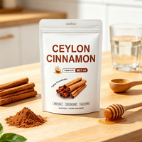 Complément alimentaire quotidien de marque OEM : 30 gélules de cannelle de Ceylan avec huile MCT pour soutenir la santé