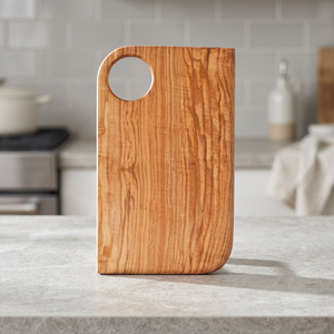 Tabla de Cortar Rectangular de Madera Ecológica, Sostenible y Duradera, 0.4 cm de Grosor, Apta para Lavavajillas, Segura para el Contacto con Alimentos - Product Image 1