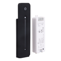 Kit de Contrôleur de Bande LED Monocouleur V1+R11 5-36VDC 1CH Certifié ROHS, Variateur LED 12V
