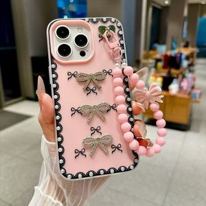 Coque <span class=keywords><strong>de</strong></span> <span class=keywords><strong>téléphone</strong></span> <span class=keywords><strong>portable</strong></span> transparente avec strass papillon 3D électroplaqué pour iPhone 16 Pro Max 17 15 14 13 12 11 - Product Image 1