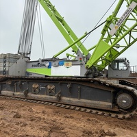 Grue sur chenilles d'occasion ZOOMLION 500 tonnes en bon état, grue sur chenilles QUY 500 d'occasion à bon prix