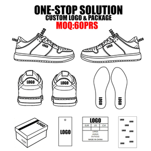 Chaussures décontractées personnalisées prêtes à la vente, OEM, chaussures à marque privée, usine de chaussures, approvisionnement direct - Product Image 5