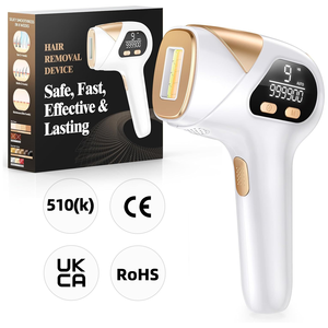 Dispositivos IPL de Depilación Directo de Fábrica, Indoloros, 3 Modos y 9 Niveles Ajustables, Dispositivo de Depilación Láser para Mujeres en Casa - Product Image 1
