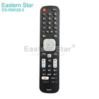 Télécommande intelligente ES-RM028-5 EN2BE27S pour téléviseurs HISENSE SHARP LCD, étanche, avec touches NET/FLIX You/Tube