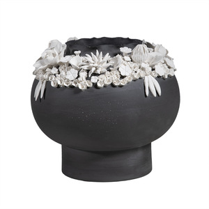 Vasi in ceramica fatti a mano mobili per la casa stile moderno decorazione per soggiorno vasi grandi in ceramica da pavimento a pavimento - Product Image 1